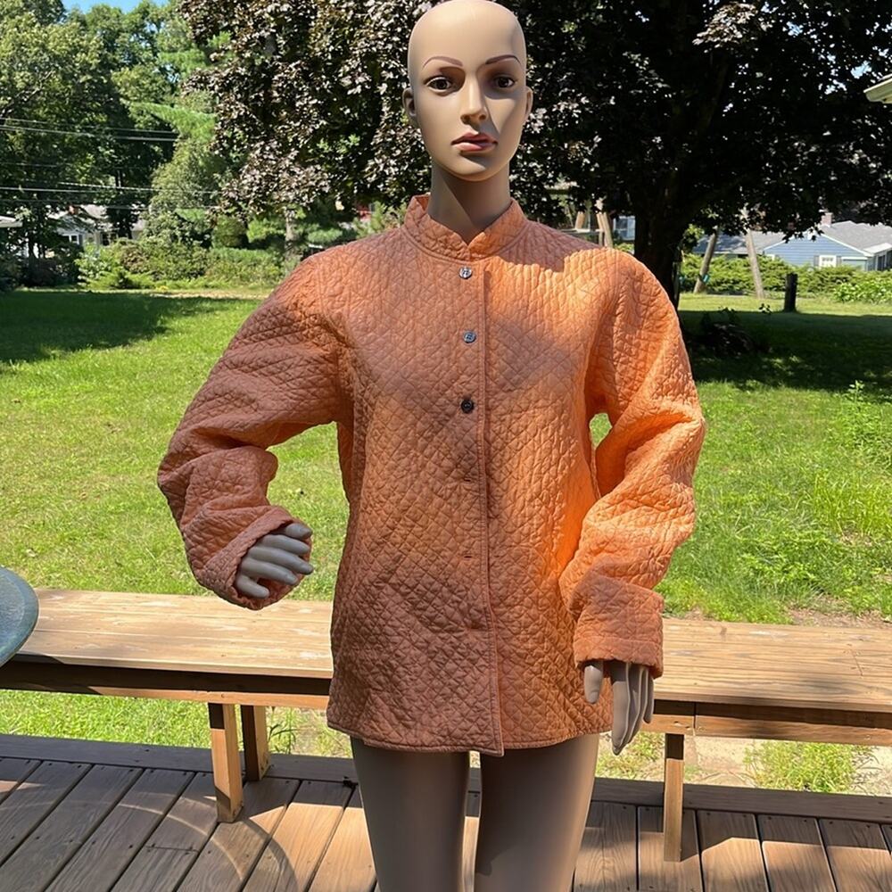 Concept Button Down Jacket Pink Small
